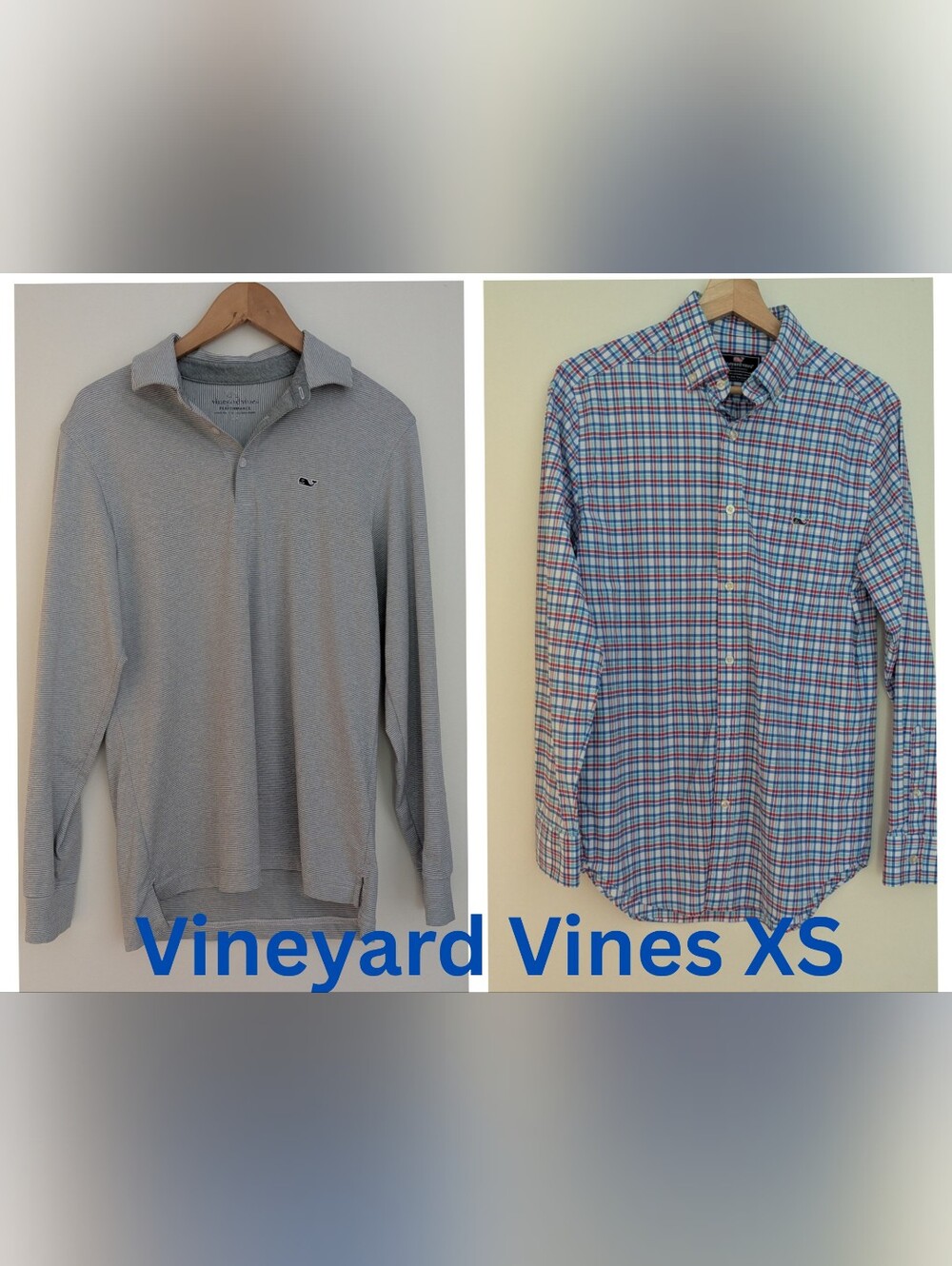 Vineyard Vines XS Men’s Long-Sleeve Polo Shirts